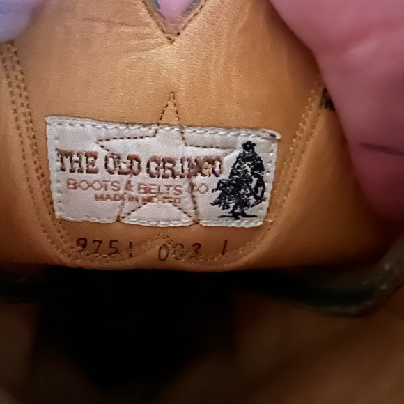 Vintage The Old Gringo black leather boots size 6 - Picture 9 of 10